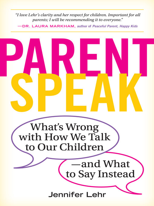 Title details for ParentSpeak by Jennifer Lehr - Wait list